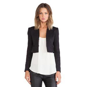 Alice + Olivia Ridley Straight Cropped Jacket 2